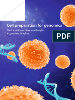 Cell Preparation For Genomics Flyer