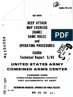Deep Attack Map Exercise Game Rules