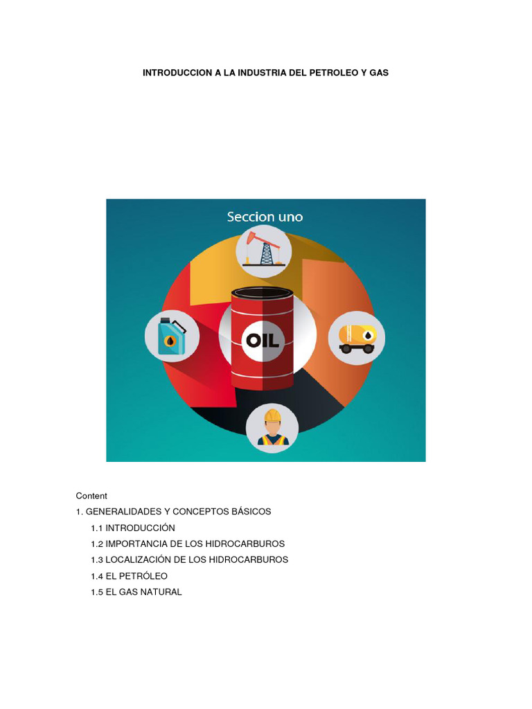 Introduccion A La Industria Del Petroleo y Gas | Descargar gratis PDF ...