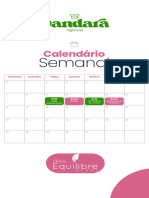 Calendário de Conteúdo Clínica Equilibre Saúde - 2 Semana de Dezembro-1