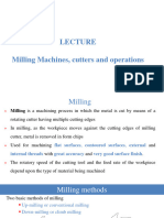 13.14 Manufacturing Lecture 13 14 Milling - Machines Gear - Manufacturing