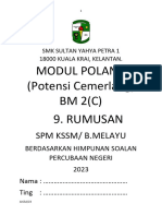 I. BM2 (C9) Modul Polus Percubaan SPM 2023