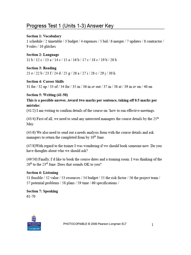 Progress_Key_1 | PDF