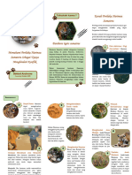 Brosur Memahami Perilaku Harimau Sumatera Sebagai Upaya Menghindari Konflik