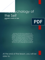 Lesson 3 The Psychology of The Self PETA 3