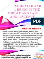 MENTAL HEALTH AND WELL BEING IN THE MIDDLE AND Autosaved
