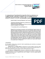 A Comparison of Mechanical Properties Between Plasma Arc Welding Paw and Four Popular Type of Welding Process Smaw Gmaw - Ilovepdf-Compressed