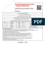 Palanimurugan - Hrce.tn - Gov.in Ticketing Reports e Acknowledgement View - PHP Transid 20240108094924000106