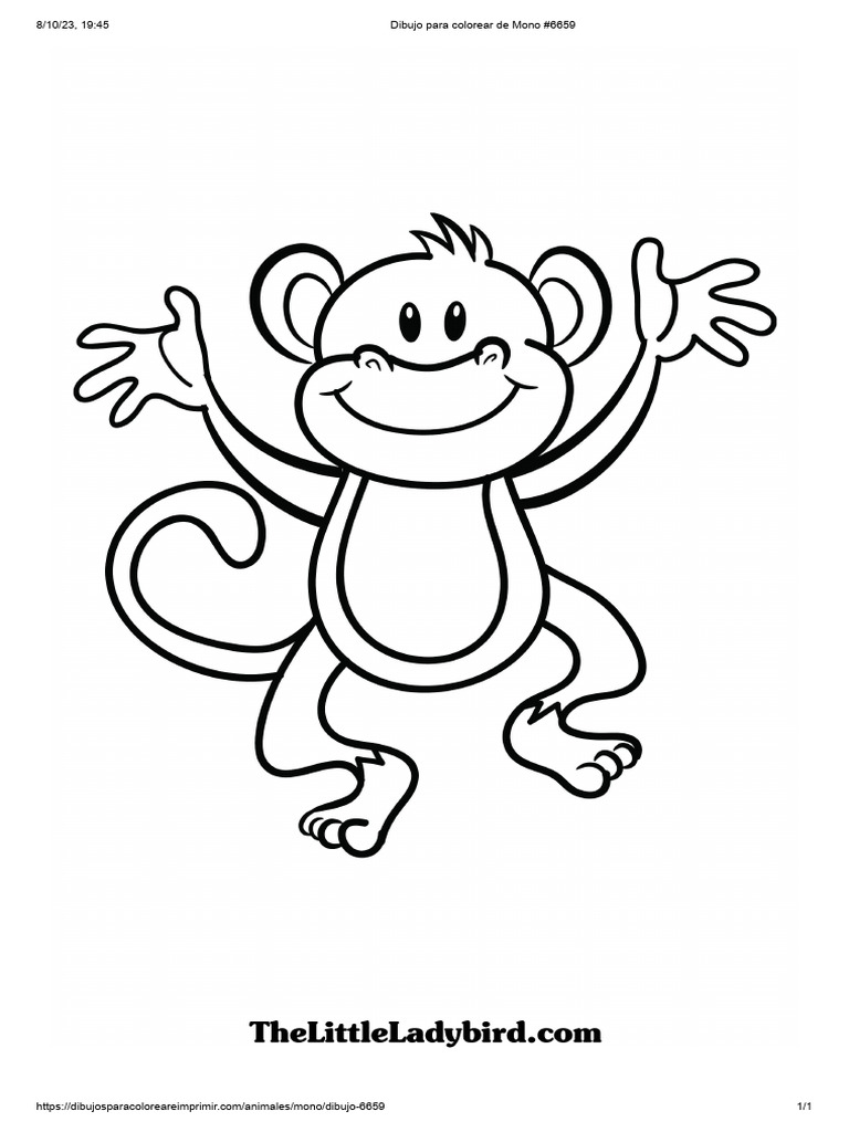 dibujo-para-colorear-de-mono-6659-pdf