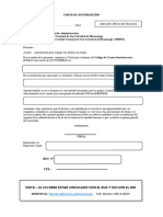 Carta de Autorización Docentes 2024