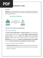 Unit 1 - Capital Markets