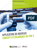 Application Du Nouvea U: Concept D'Étalonnage Du Vim 3