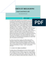 Déserts Et Religions