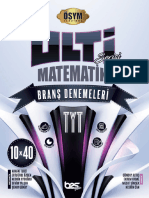 Ulti̇ Seri̇si̇ Tyt Matemati̇k Branş Denemeleri̇ Örnek PDF