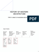 Lecture 9 - Onset of Modern Architecture