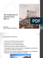 Lecture 3a - The Architecture of Ancient Greece (Part 1)