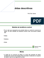 Aula 4 - Medidas de Tendência Central