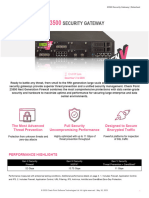 Security Gateway Datasheet