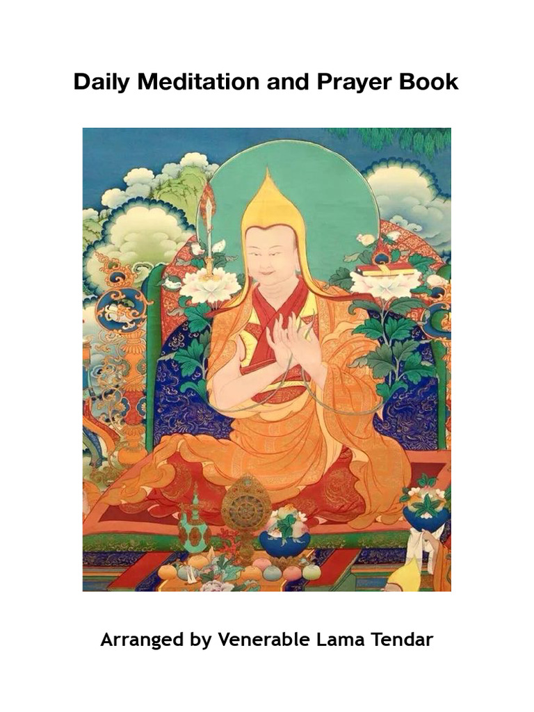 Daily Meditation and Prayer Book | PDF | Mantra | Bodhisattva