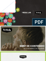 SCHICK MEN Noviembre-Diciembre - Claudiomichaux - Media Lab Agency 2023