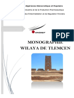 Monographie Wilaya Tlemcen