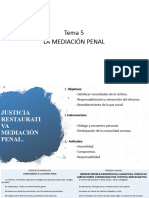 Tema 5. La Mediaciã N Penal