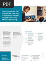 Microsoft Bookings Manual | PDF | Software | Computing