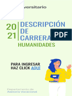 CARRERAS DE HUMANIDADES