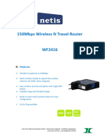 Netis WF2416 Datasheet