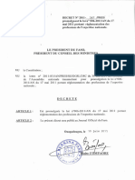 Loi 06-2011 - Expertise - Nationale - Règlementation - Profession