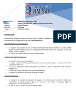 Formato - Informe Técnico R&M