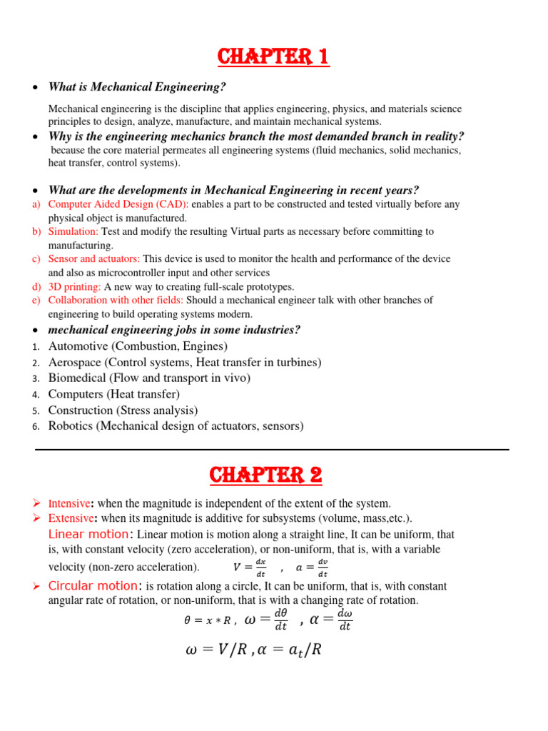 ملخص 1و 2و 3 | PDF | Mechanical Engineering | Heat Transfer