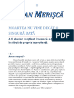 Almanah Stiinta Si Anticipatie 1993 - 06 Lucian Merişca - Moartea Nu Vine Decât o Singură Dată 2.0 10 ' (SF)