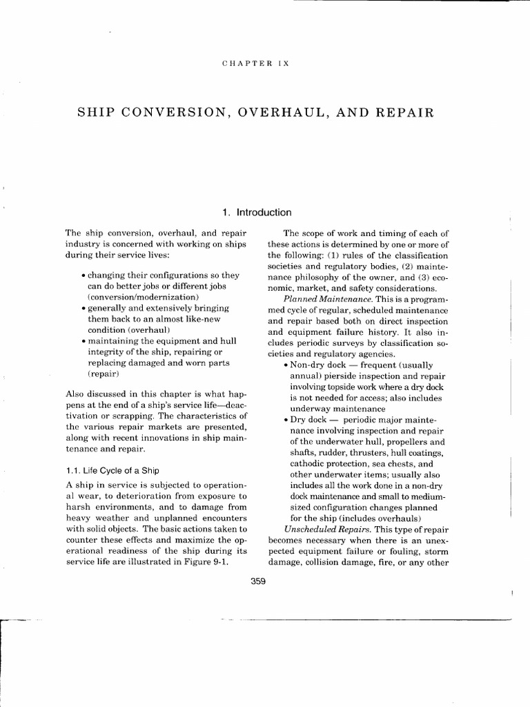 Ship Conversion and Overhaul Insights | PDF | Ships | United States Navy