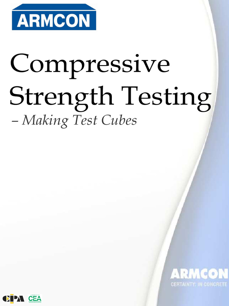 Compressive Strength Testing Mod | PDF | Concrete | Polystyrene