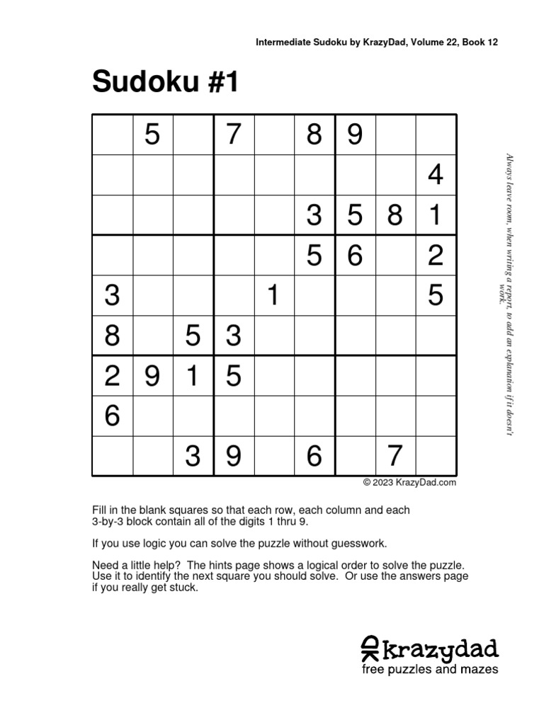 KD Sudoku IM22 8 v12 | PDF | Computational Problems | Np Complete Problems