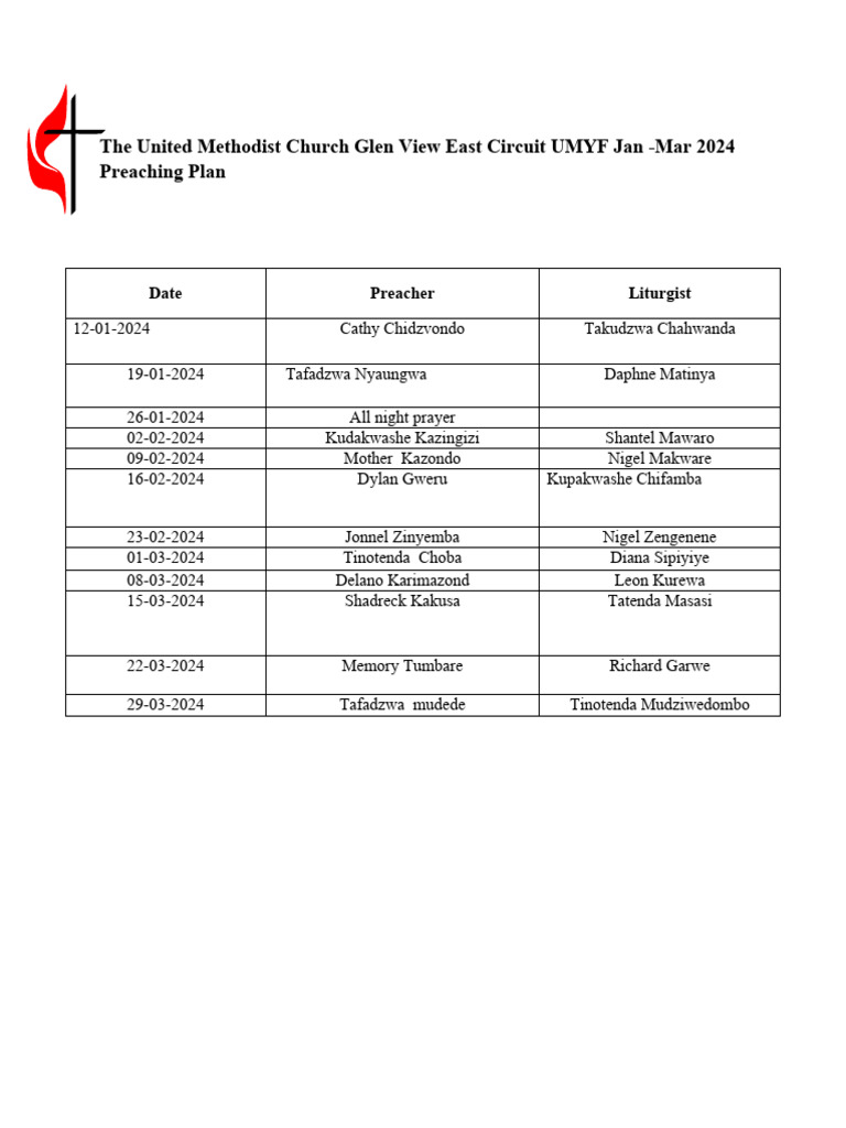 JanMar 2024 Preaching Plan PDF
