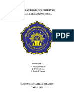 Laporan Kegiatan Observasi