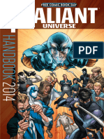 Valiant Universe Handbook 2014 FCBD Special