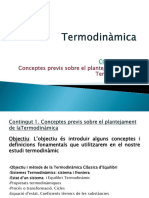 Tema 1 Termodinámica Contingut 1.1