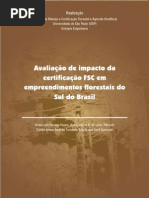 Avaliacao de Impacto Da Certificacao FSC Em Empreendimentos Florestais Do Sul Do BR1