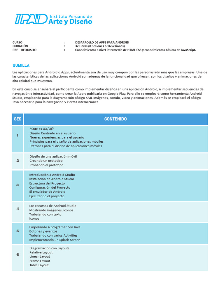 577 Desarrollo de Apps para Android | PDF | Aplicación movil | Android ...