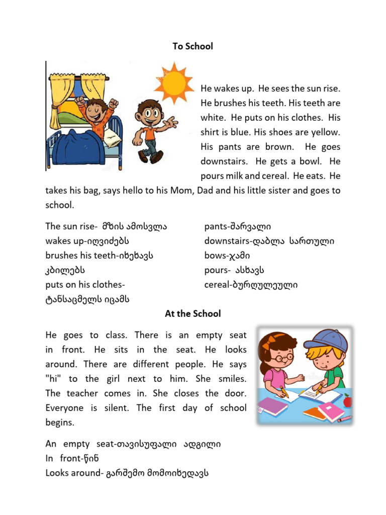 Short Stories For Kids | PDF | Circus | Sky