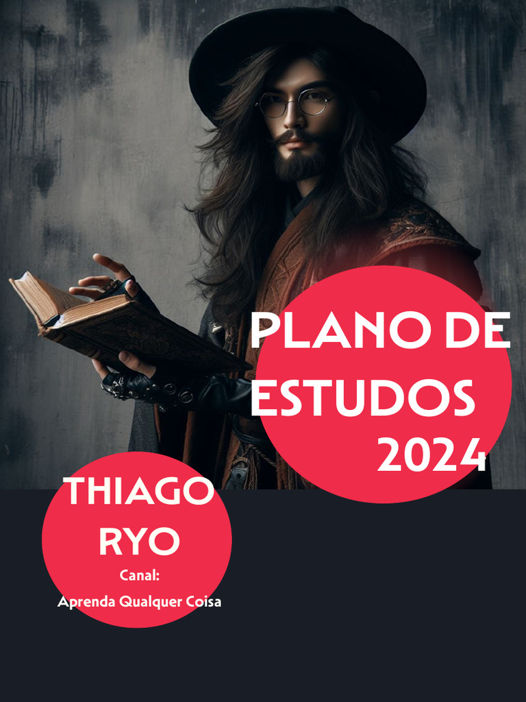 Plano de Estudos Ryo 2024 | PDF | Carreira e Crescimento | Bem-estar
