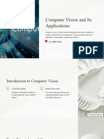 Computer Vision and Its Applications