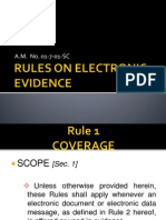 Rules on Electronic Evidence(Rules 1&2)