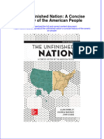 The Unfinished Nation A Concise History of The American People