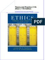 Ethics Theory and Practice 11th Edition 11th Edition