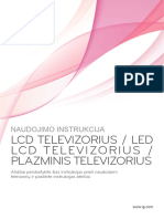 LCD Televizorius / Led LCD Tele Vizorius / Plazminis Televizorius