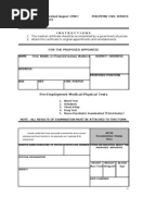 CSC Form 212 - Personal Data Sheet PDS